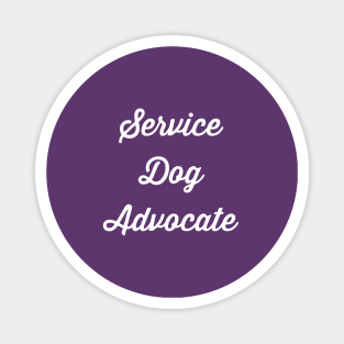 Service Dog Advocate Magnet